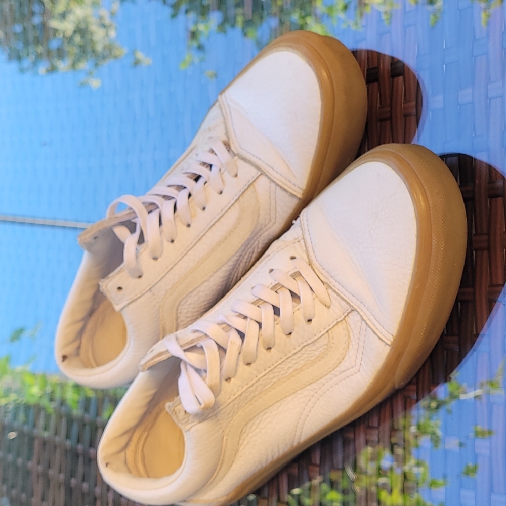 Van's sneakers gum old skool men's size 8